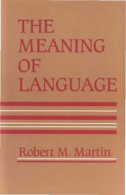 The Meaning Of Language