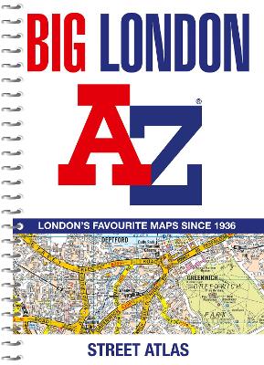 Big London A-Z Street Atlas: Detailed and accurate iconic street map