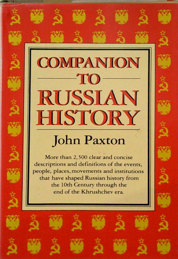 Companion To Russian History