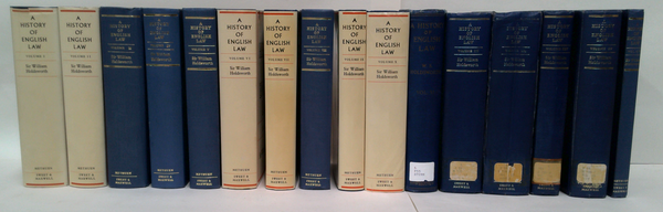 A History Of English Law (16-Volume Set)