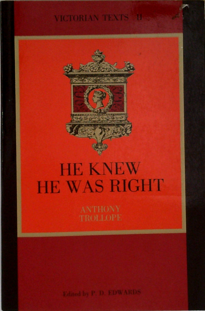 He Knew He Was Right