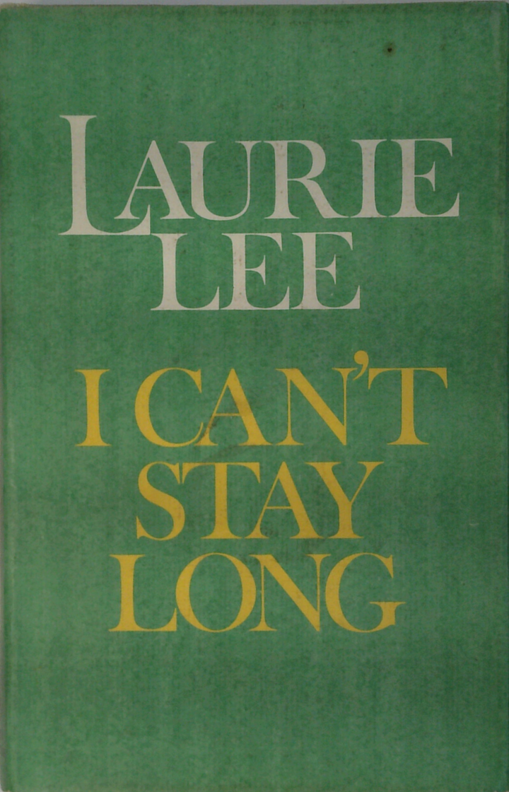 I Can'T Stay Long