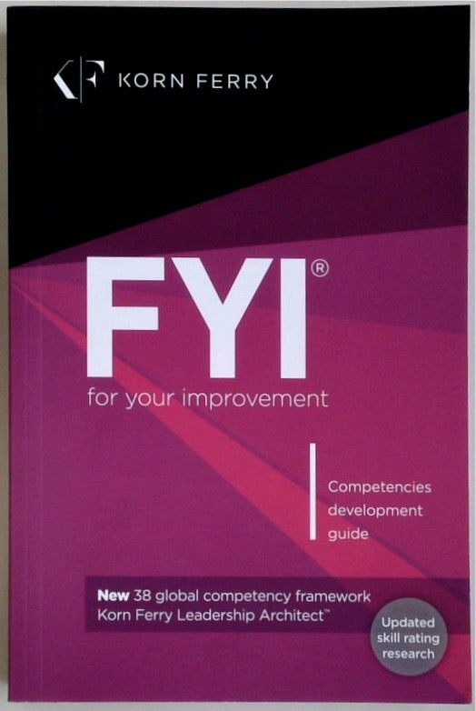 KF FYI® for Your Improvement ENG : Competencies Development Guide