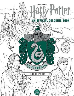 Harry Potter: Slytherin House Pride - The Official Colouring Book