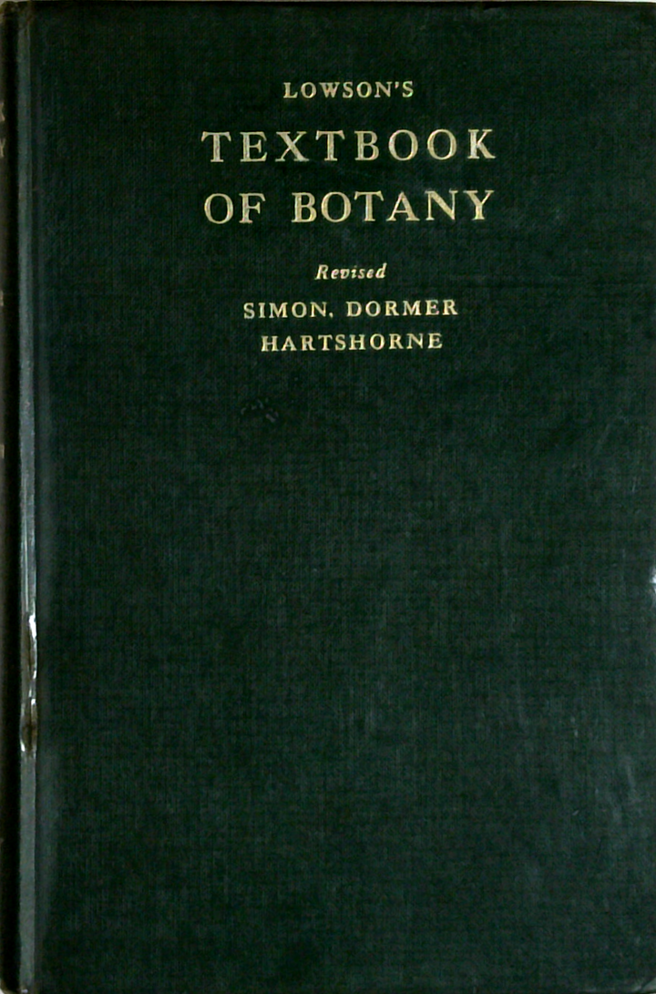 Lowson's Textbook Of Botany Fourteenth Edition