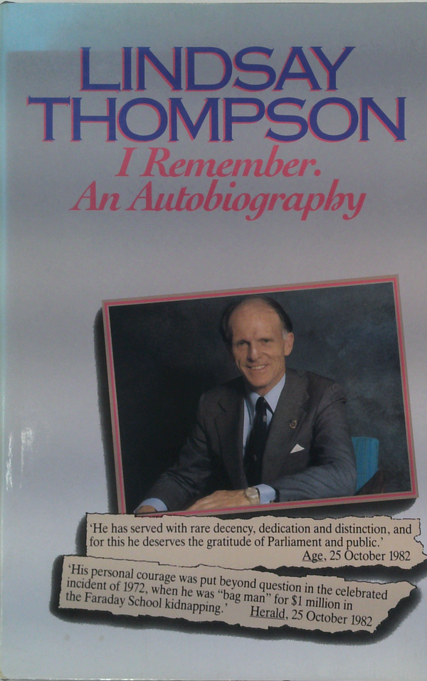 I Remember: An Autobiograpby