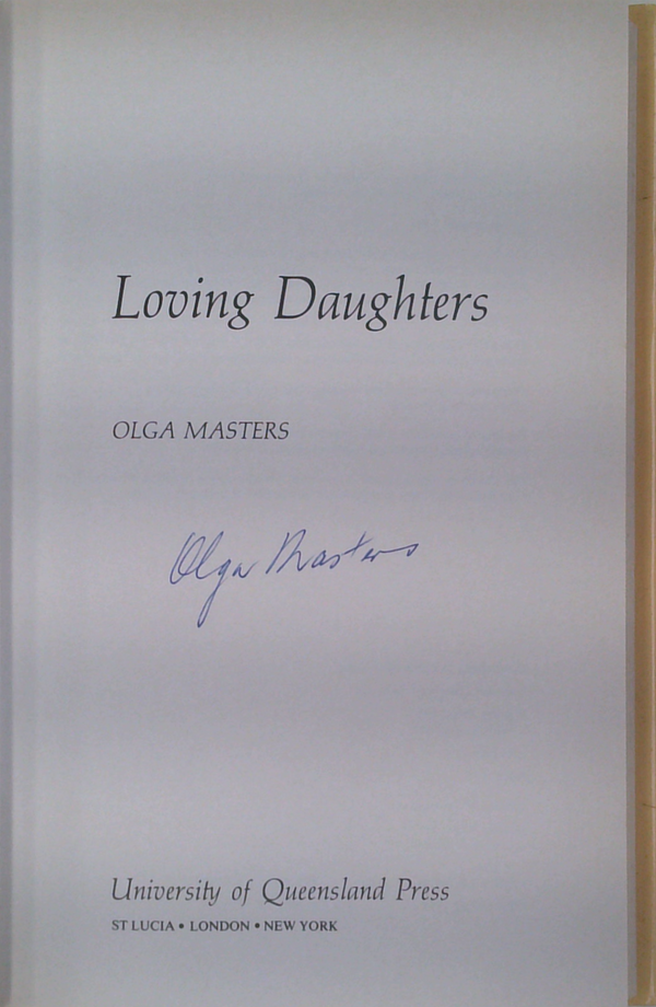 Loving Daughters (SIGNED)