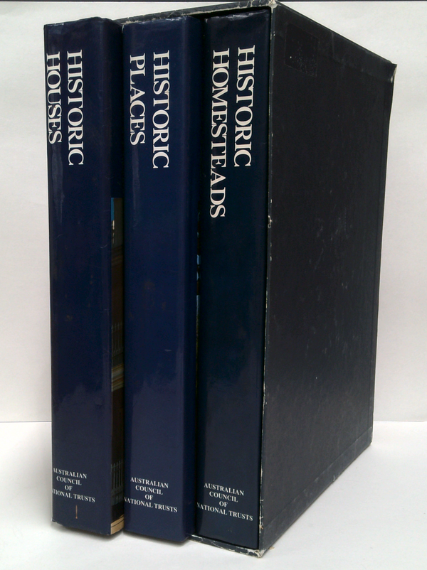 Historic Houses, Places & Homesteads [3 vols in slipcase]