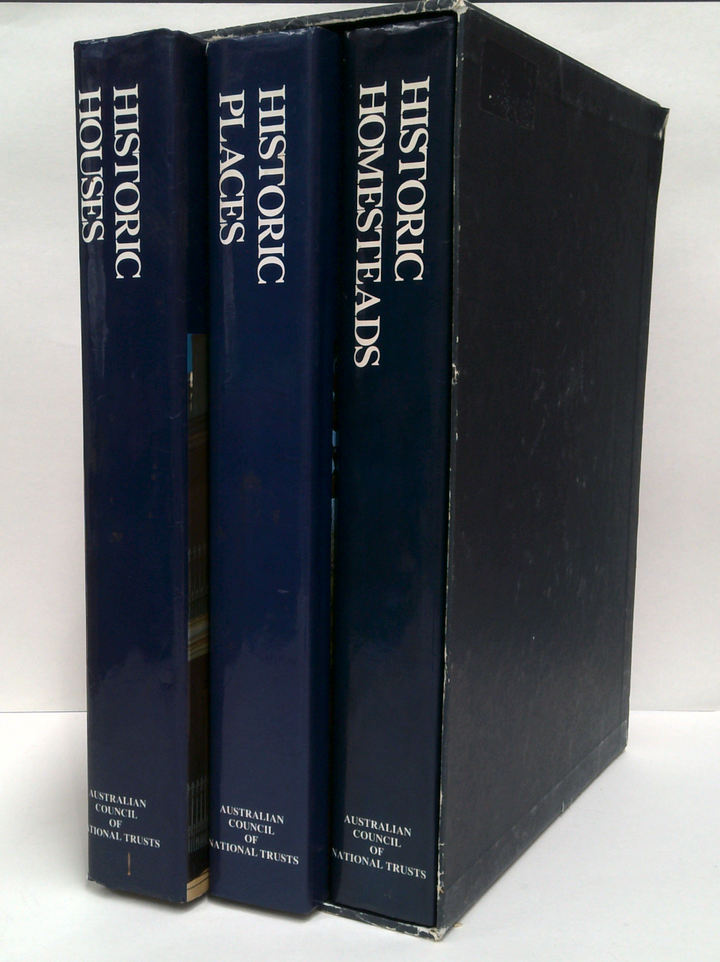 Historic Houses, Places & Homesteads [3 vols in slipcase]