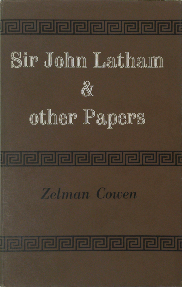 Sir John Latham & Other Papers