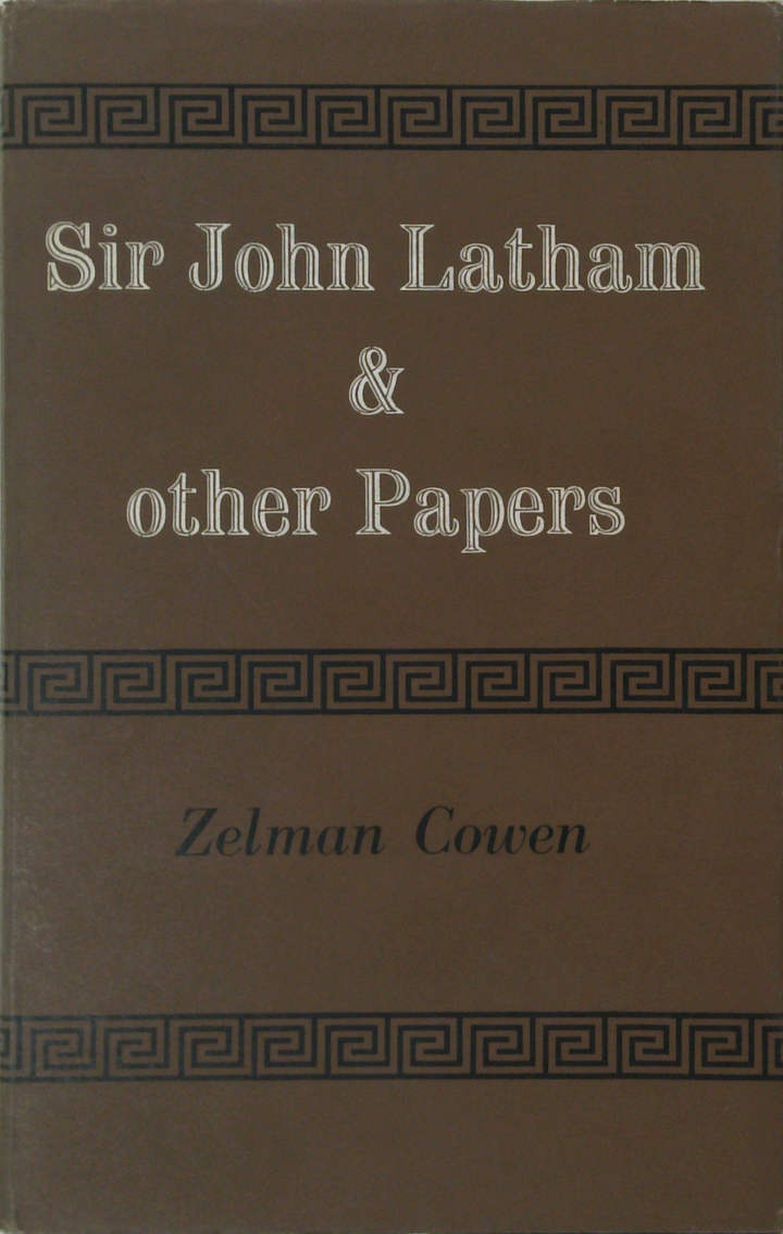 Sir John Latham & Other Papers