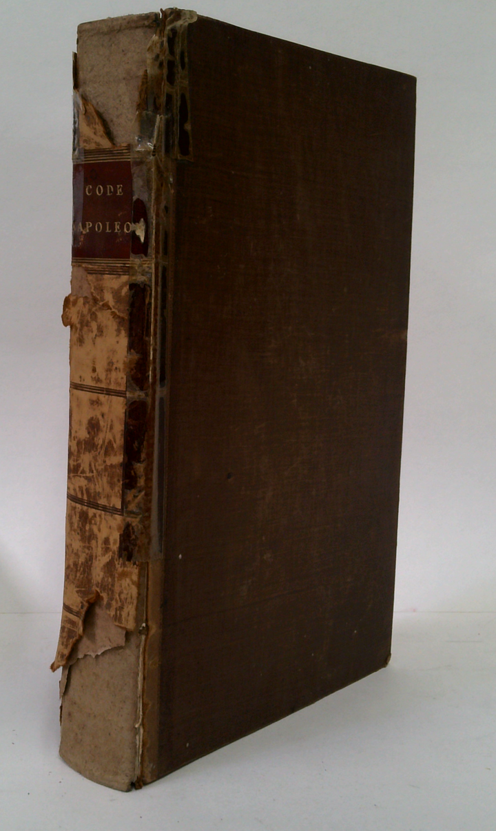 Code Napoleon; Or, The French Civil Code.