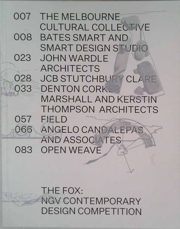 The Fox: Ngv Contemporary Design Competition