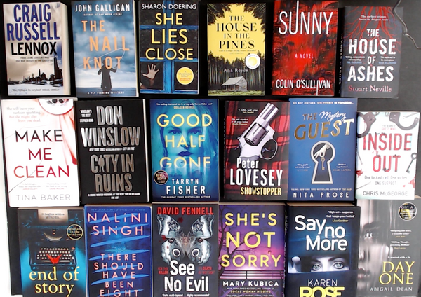 Crime Fiction & Thriller Bargain Book Box 41 (18 Books)