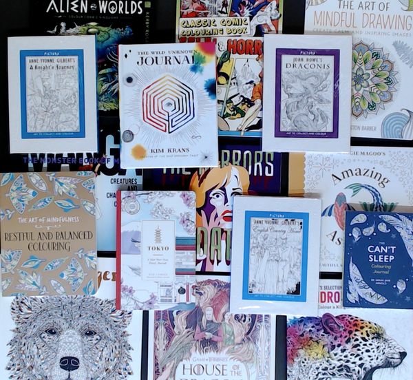 Colouring in Bargain Book Box