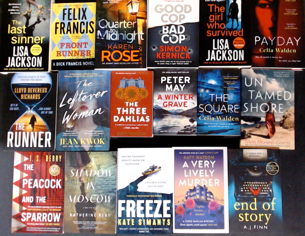 Crime Fiction & Thriller Bargain Book Box 44 (17 Books)