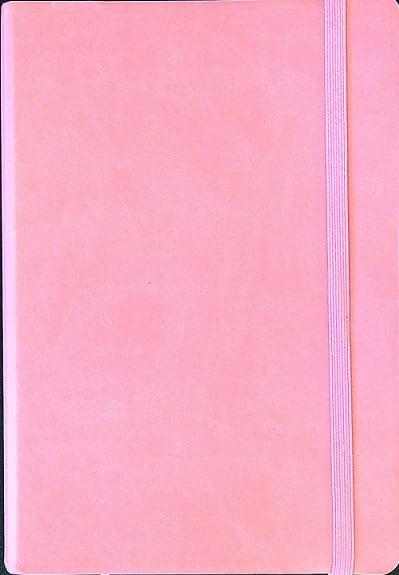 Ashridge A5 Elastic Pu Notebook Pink 8005