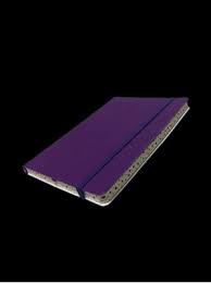 Ashridge A5 Elastic Pu Notebook Purple 8104