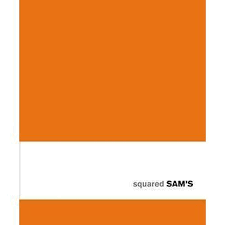 SAM'S SQUARED BLANK NOTEBOOK 23 x 25