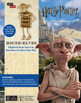 IncrediBuilds: Harry Potter: House-Elves: Deluxe Model and Book Set