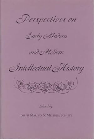 Perspectives on Early Modern and Modern Intellectual History