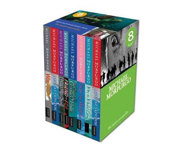 Michael Morpurgo 8 Book Collection: King of the Cloud Forests, Escape from Shangri-La, Why the Whales Came, Kensuke's Kingdom, Long Way Home, The Wreck of the Zanzibar, Mr Nobody's Eyes, War Horse