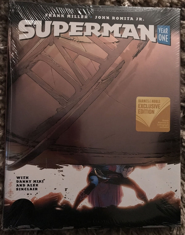 SUPERMAN YEAR ONE - Exclusive Hardcover - MILLER - Sealed DC BLACK LABEL