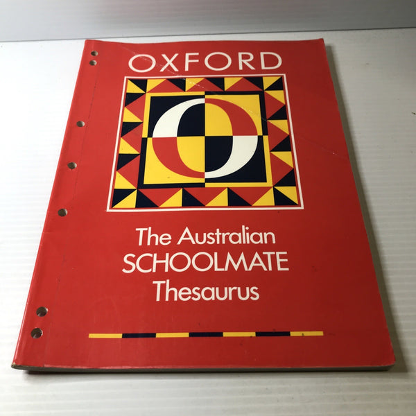 Australian Schoolmate Thesaurus
