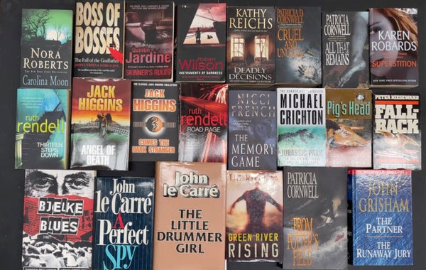 Secondhand Crime Fiction & Thriller Bargain Book Box SP2026