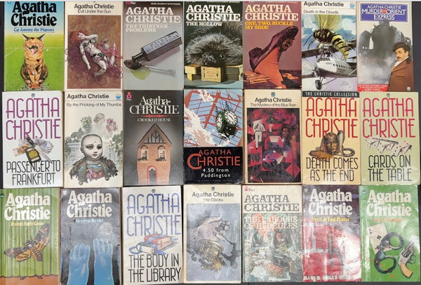 Secondhand Agatha Christie Bargain Book Box SP2029