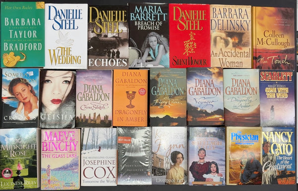 Secondhand Historical Fiction Bargain Book Box SP2060