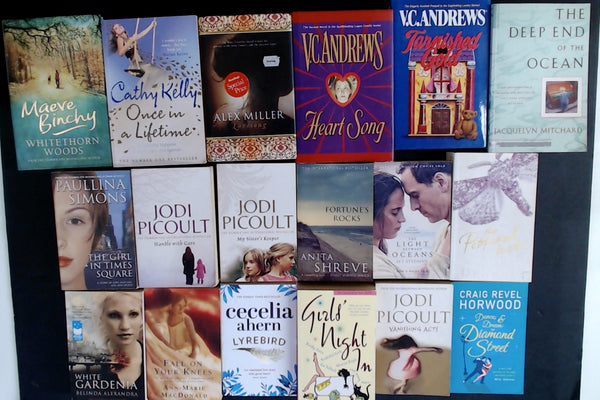 Secondhand Popular & Contemporary Fiction Bargain Book Box SP2164