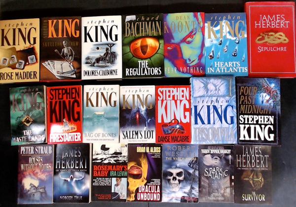 Secondhand Stephen King & Horror Bargain Book Box SP2179