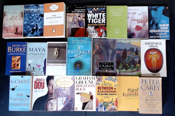 Secondhand Literary Fiction Bargain Book Box SP2188