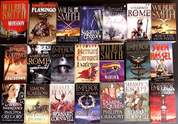 Secondhand  Action & Adventure Bargain Book Box SP2201