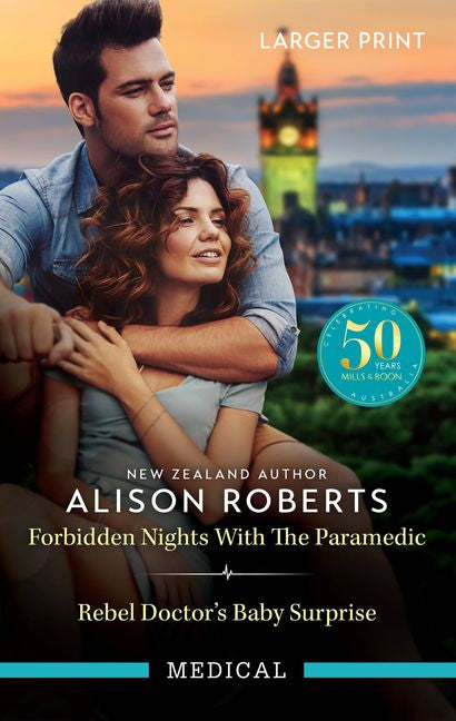 Forbidden Nights with the Paramedic [Large Print]