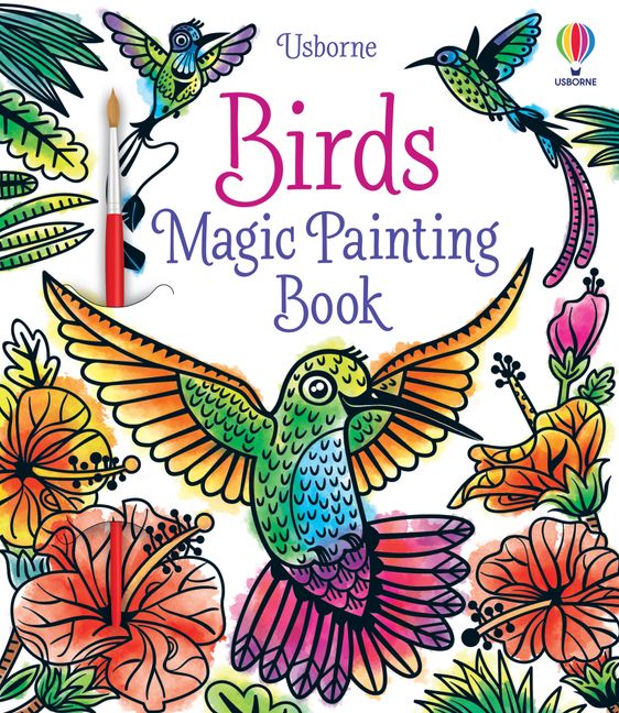 Birds Magic Painting Book