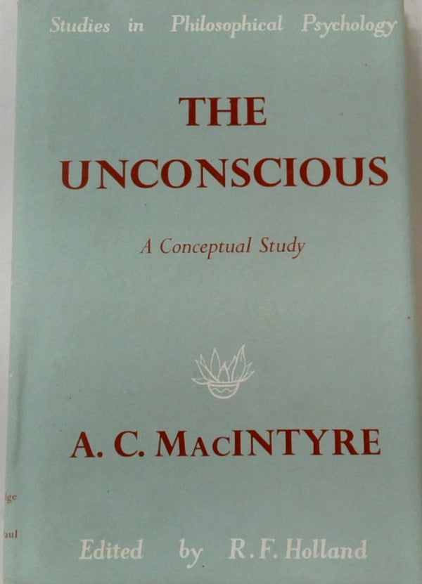 The Unconscious: A Conceptual Analysis
