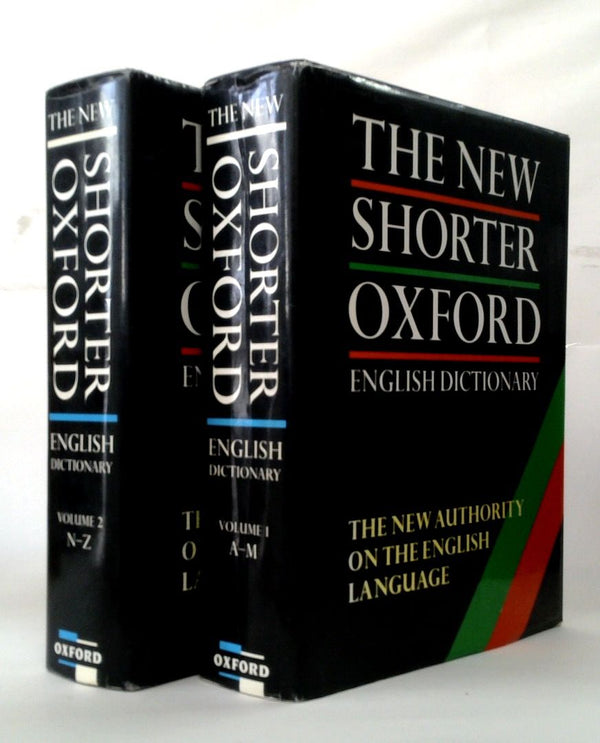 The New Shorter Oxford English Dictionary