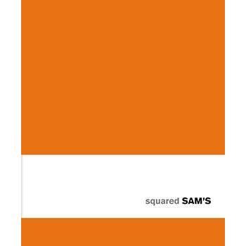 Sams 15x18 Squared Orange Notebook