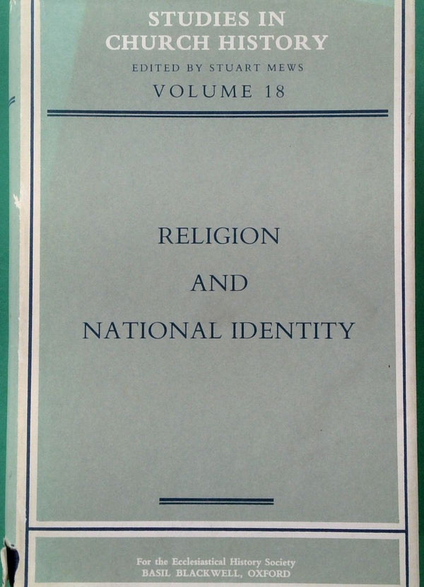 Religion and National Identity: Volume 18