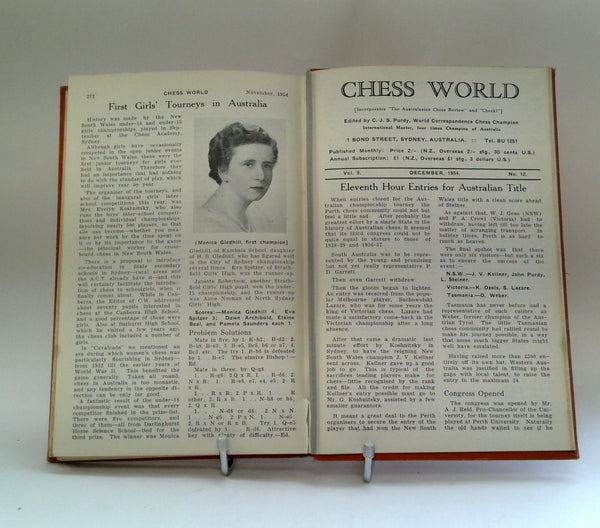 Australian Chess Review - VOL 9, 1954