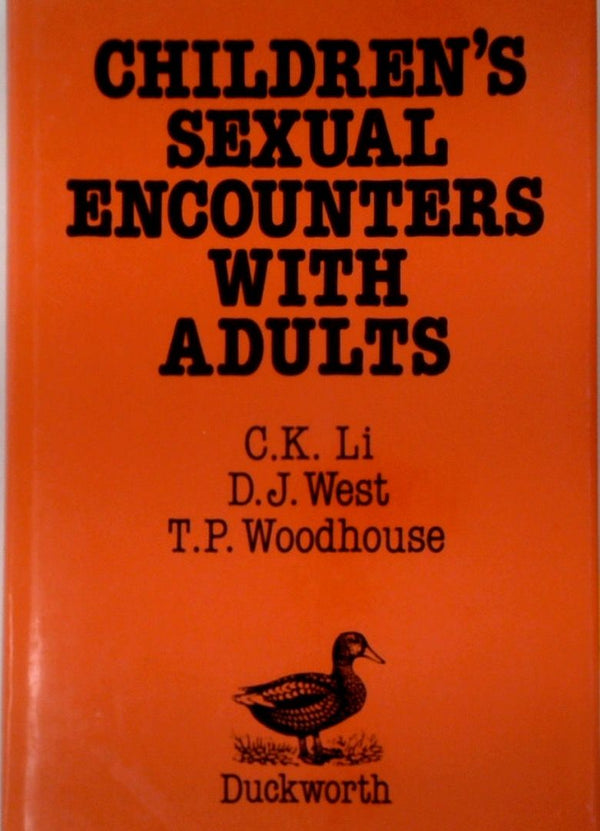 ChildrenÕs Sexual Encounters with Adults