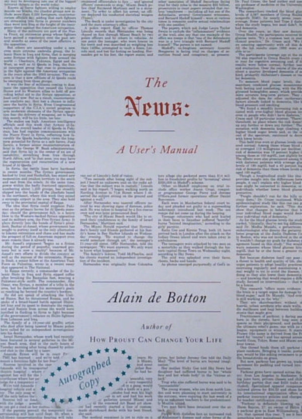 The News: A UserÕs Manual