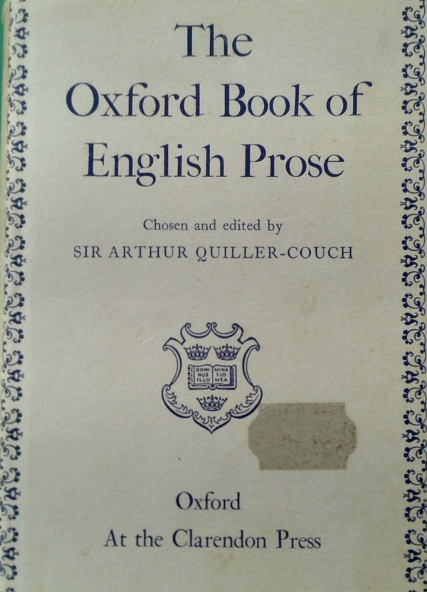 The Oxford Book of English Prose