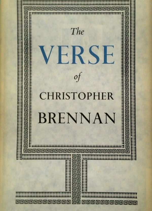 The Verse of Christopher Brennan