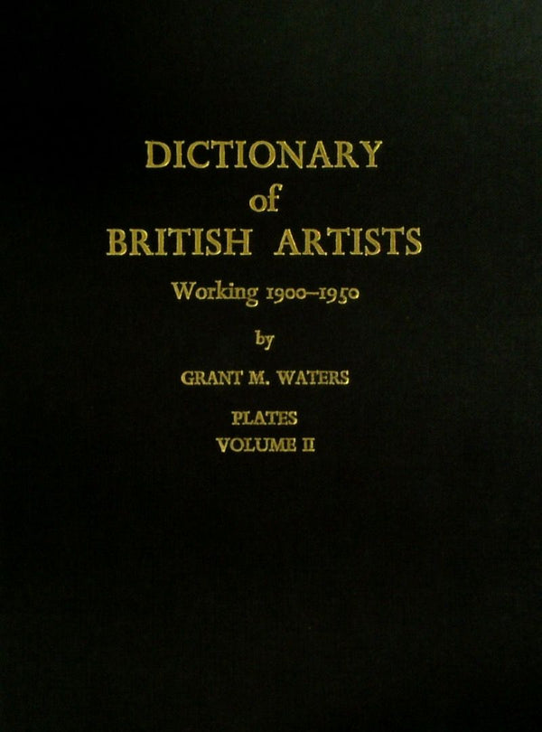 Dictionary of British Artists: Working 1900-1950