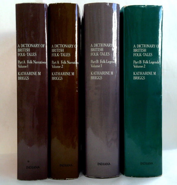 A Dictionary Of British Folk-Tales (4 Volume Set)