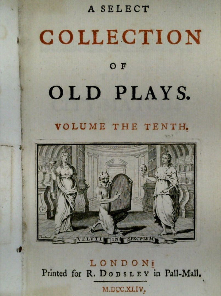 A Select Collection Of Old Plays - Volume The Tenth
