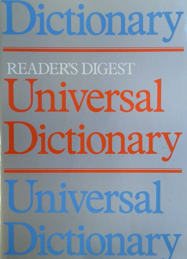 ReaderÕs Digest Universal Dictionary